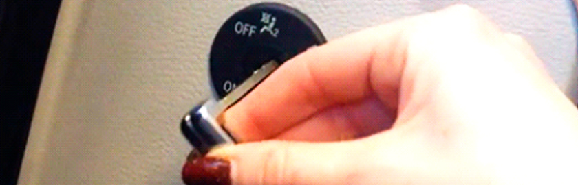 Ключ в переключателе 